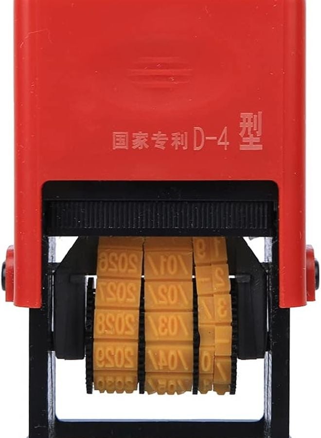 Manual Adjustable D 4 Type Quick Drying Ink Date Printer For Food Bags Labels - Image 1